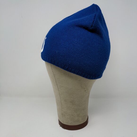 Vintage NFL Blue White Colts Beanie Hat Shane Co. Official Jeweler Embroidered - Picture 5 of 13